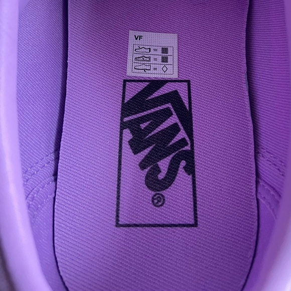 Vans Ward Canvas Lavender Women's Sneaker Skate Shoes, Size 10 - Picture 5 of 8